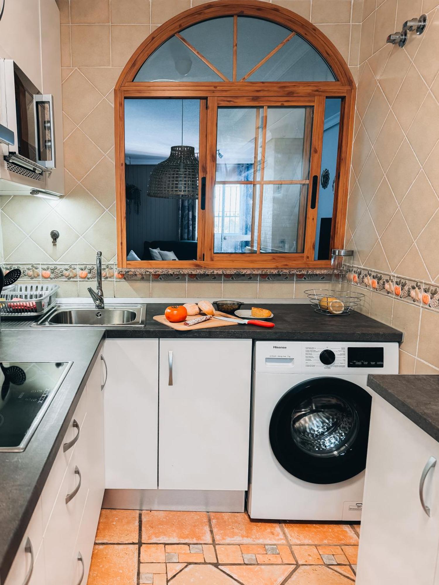 Tolles Ferienhaus Mit Sonnenterrasse Direkt Am Meer อิสลา กริสตินา ภายนอก รูปภาพ